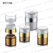 Hot Sale 50g Cosmetic Gold Color Cream Jar Airless for Face Care Packing